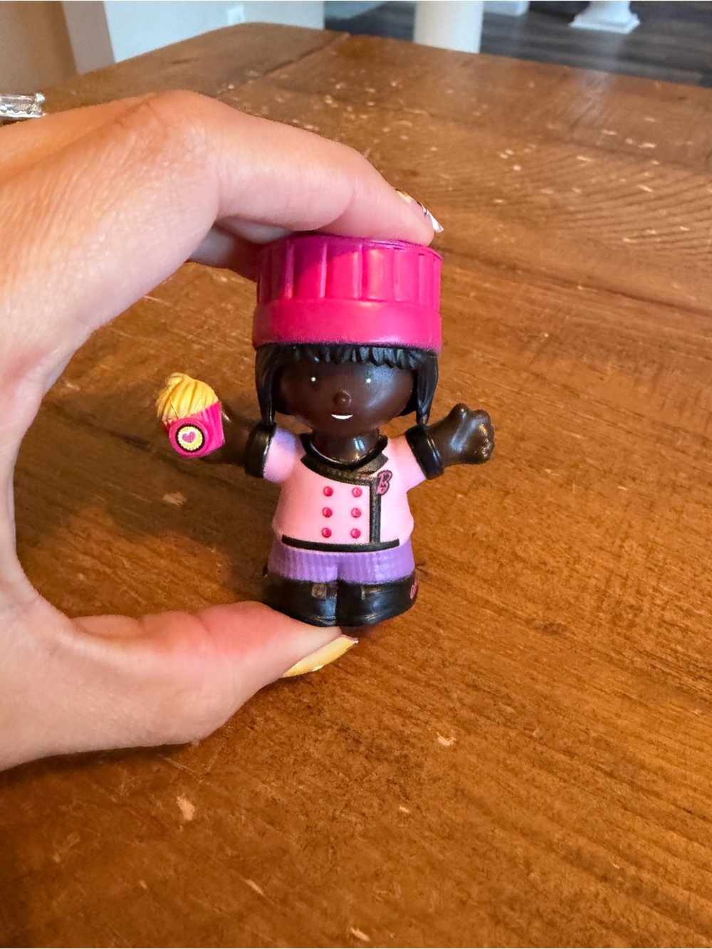 Fisher Price Little People Barbie baker  as is